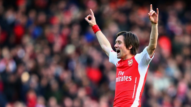 توماس روسیچکی|آرسنال 2 - 0 اورتون / لیگ جزیره