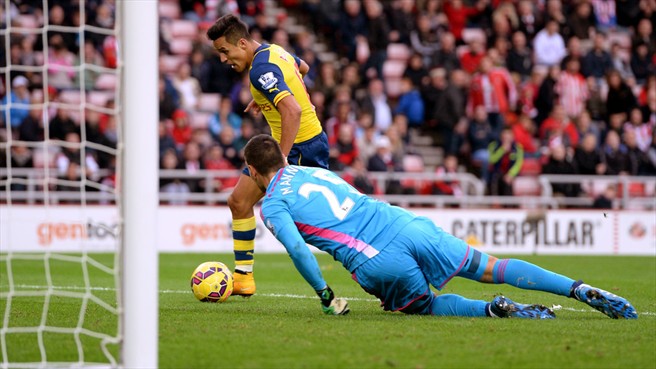 الکسیس سانچز|ساندرلند 0-2 آرسنال / لیگ جزیره