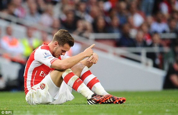 آرون رمزی|آرسنال 1-1 تاتنهام / لیگ جزیره