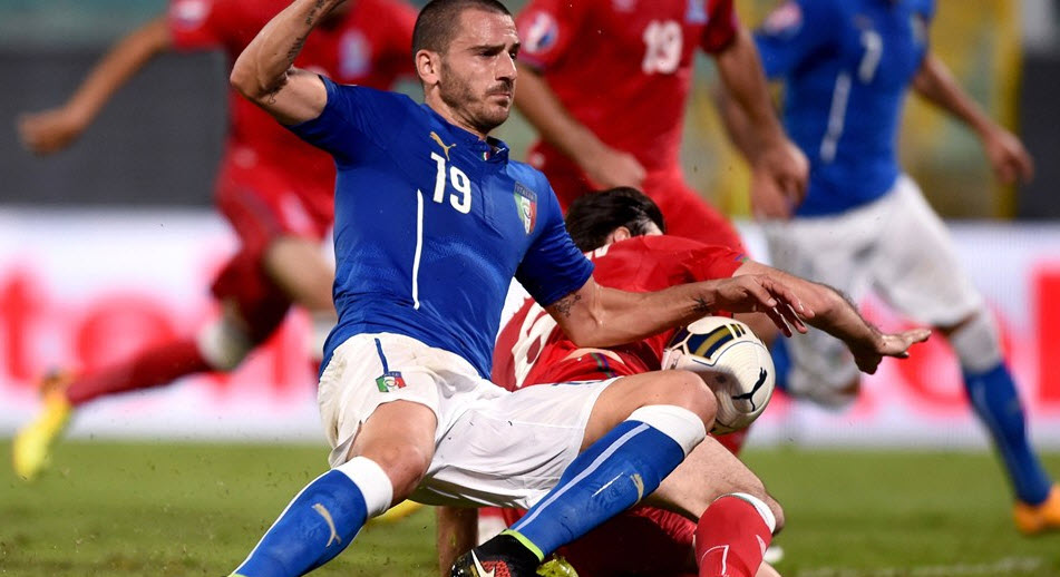 لئوناردو بونوچی|ایتالیا 2-1 آذربایجان / مقدماتی یورو 2016