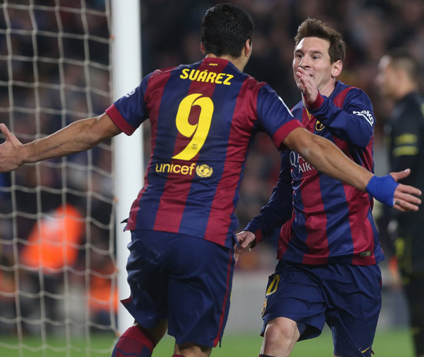 لیونل مسی - لوئیس سوارز|بارسلونا 3 - 1 ویارئال / جام حذفی