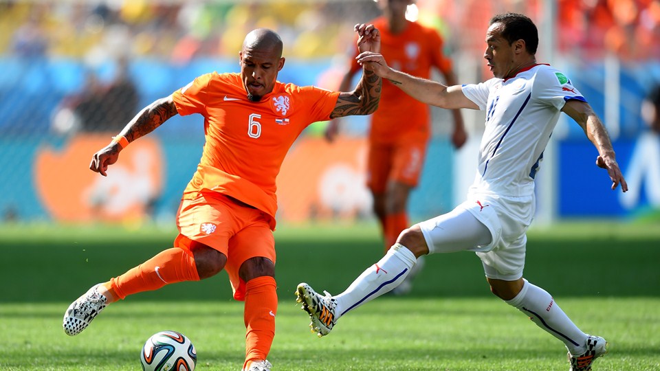 نایجل دی یانگ|هلند 2-0 شیلی /مرحله گروهی جام جهانی