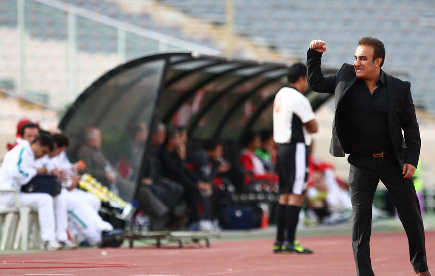 فرهاد کاظمی|پرسپولیس تهران 2 - 2 راه آهن / لیگ برتر