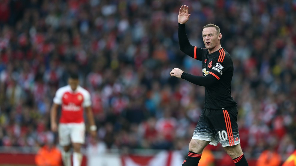 وین رونی|آرسنال 3 - 0 منچستر یونایتد / لیگ جزیره