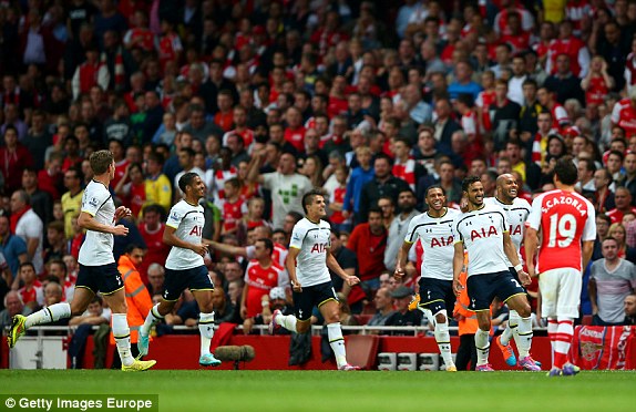 ناصر چادلی|آرسنال 1-1 تاتنهام / لیگ جزیره