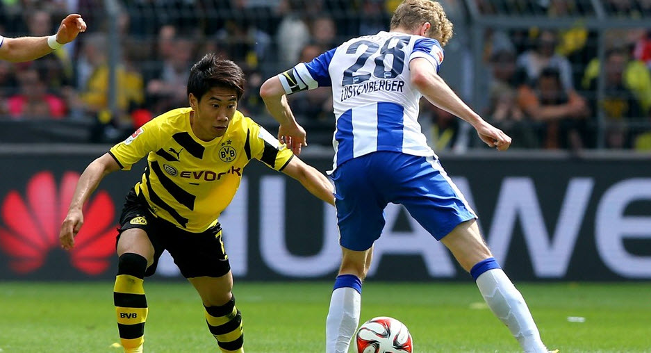 شینجی کاگاوا|بوروسيا دورتموند 2 - 0 هرتابرلین / بوندسلیگا