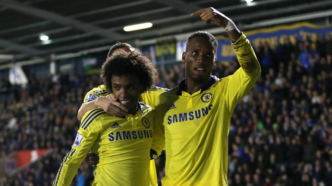 ديديه دروگبا - ویلیان|شِروزبری تَون 1 - 2 چلسی / جام اتحادیه