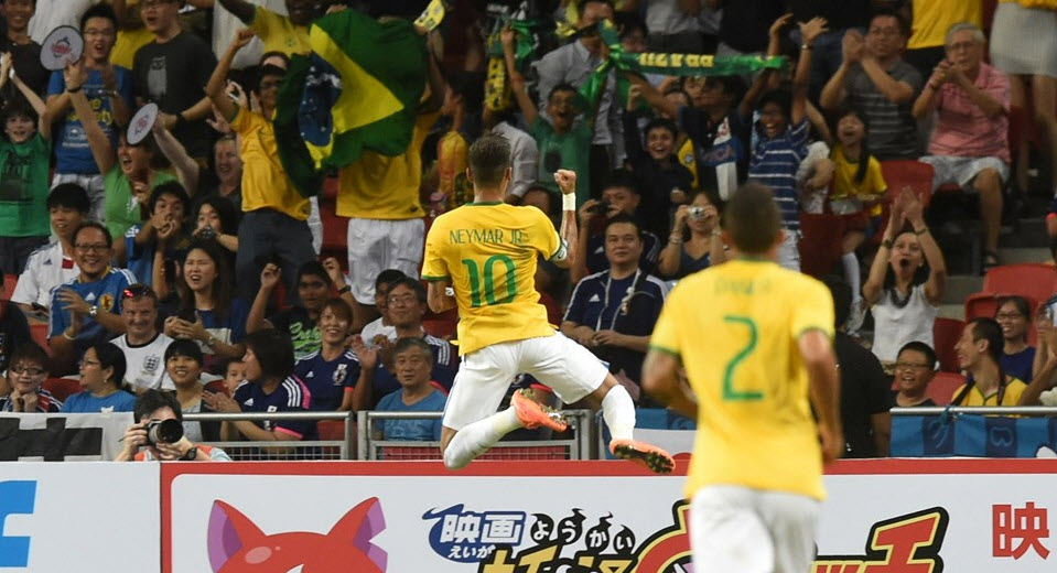 نیمار|ژاپن 0-4 برزیل / دیدار دوستانه