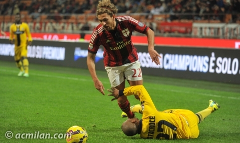 آلسيو چرچی|میلان 3 - 1 پارما / سری آ