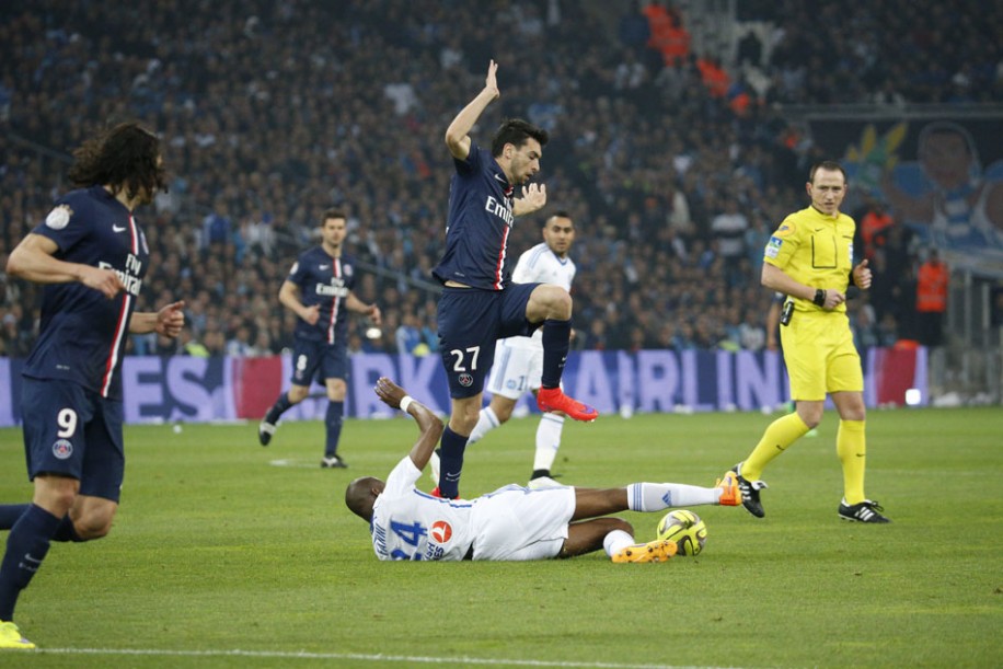 خاویر پاستوره|المپیک مارسی 2 - 3 پاریس سن ژرمن / لوشامپیونه