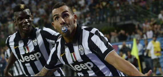 کارلوس توز|میلان 0-1 یوونتوس‬‎ / سری آ