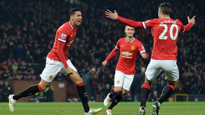 کریس اسمالینگ|منچستر یونایتد 3 - 1 بِرنلی / لیگ جزیره