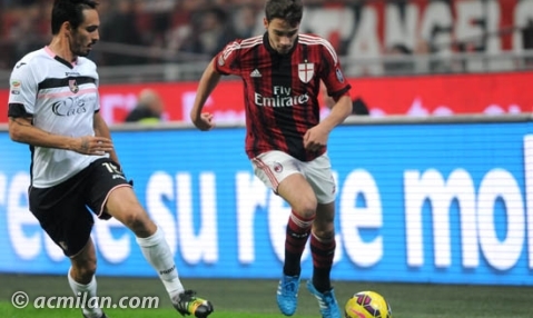 ماتیا دی شیلیو|میلان 0 - 2 پالرمو / سری آ