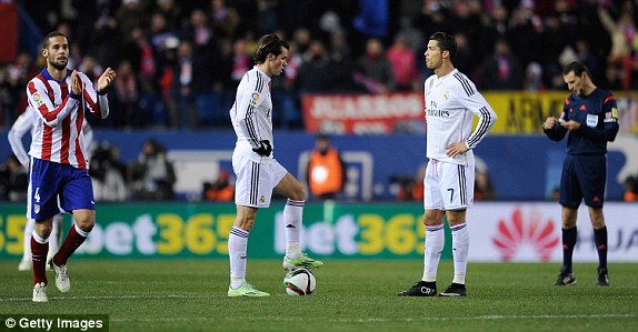 گرت بیل - کریستیانو رونالدو|اتلتیکو مادرید 2 - 0 رئال مادرید / جام حذفی اسپانیا