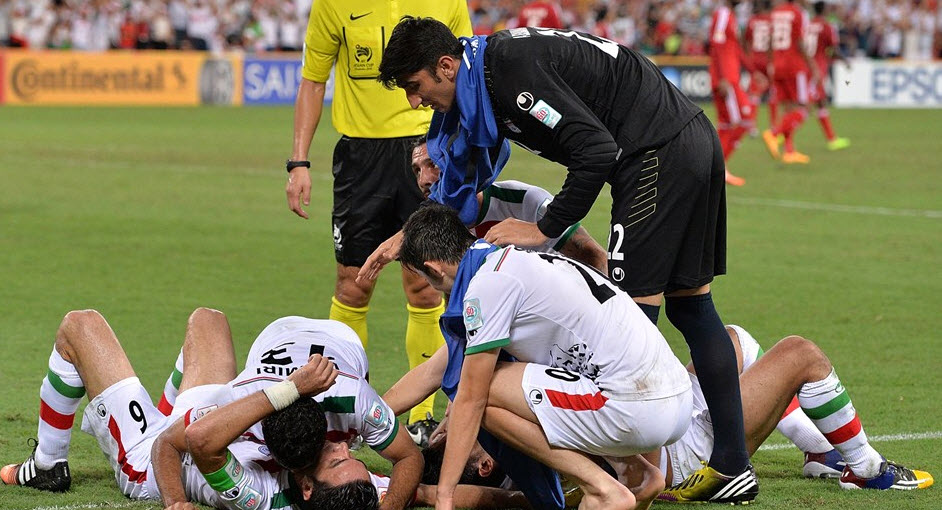 رضا قوچان نژاد|ایران 1 - 0 امارات / جام ملت های آسیا 2015