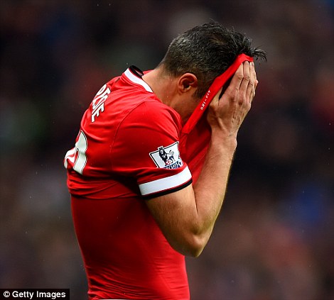 رابین فن پرسی|منچستر یونایتد 0 - 1 وست برومویچ / لیگ برتر