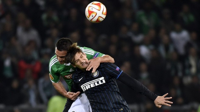 ماركو آندرئولی|سنت اتين 1 - 1 اینترمیلان / لیگ اروپا