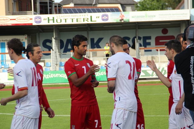 مسعود شجاعی - آندرانیک تیموریان|حواشی بازی ایران در مقابل مونته نگرو