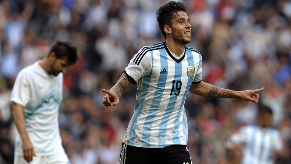 ریکی آلوارز|شادمانی ریکی آلوارز بعد از گلزنی مقابل الوونی.