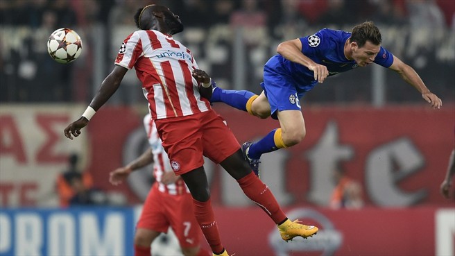 آرتور ماسوآکو - استفان لیختشتاینر|المپیاکوس 1 - 0 یوونتوس / لیگ قهرمانان