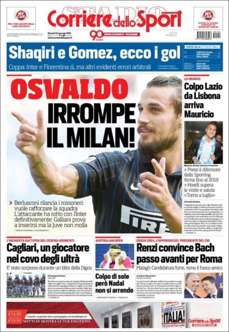 کوریه‌ره دلو اسپورت