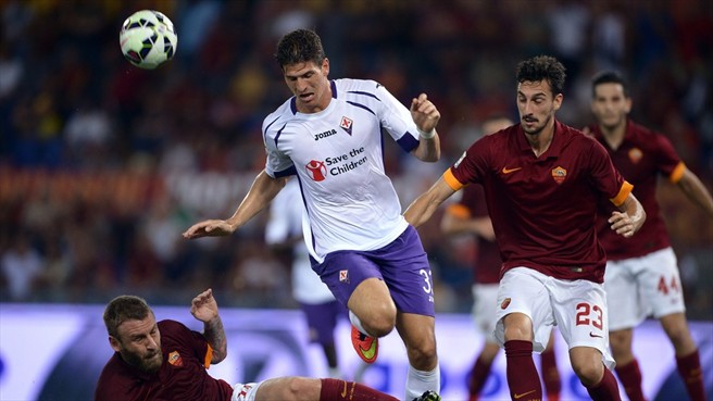 دانیله د روسی|آ اس رم 2-0 فیورنتینا / سری آ