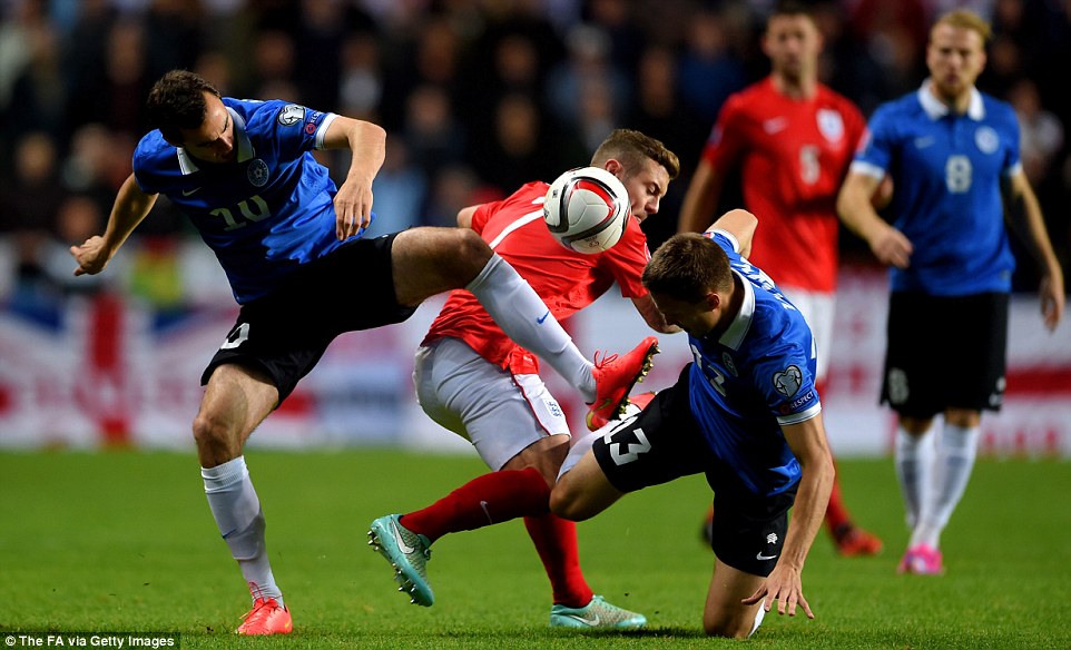 جک ویلشر|استونی 0-1 انگلیس / مقدماتی یورو 2016