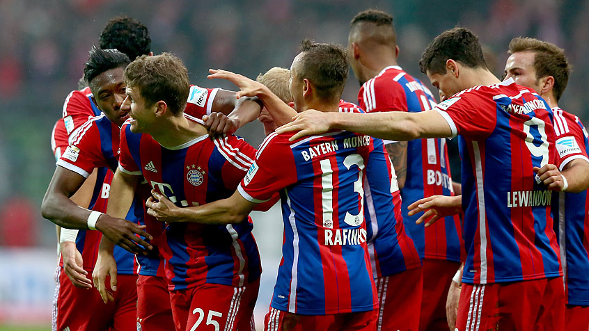 توماس مولر|وردر برمن 0 - 4 بایرن مونیخ / بوندسلیگا