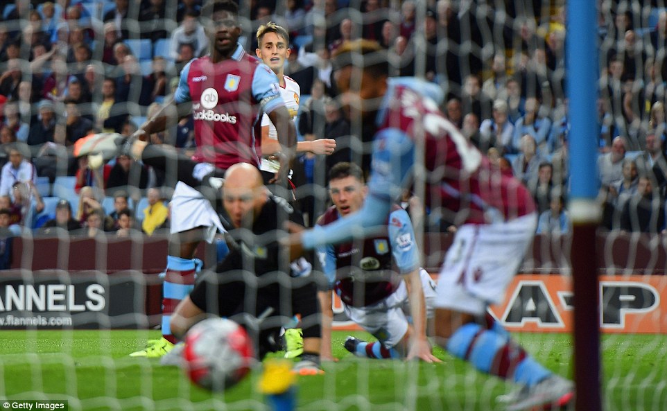 عدنان یانوزای|آستون ویلا 0 - 1 منچستر یونایتد / لیگ برتر انگلستان