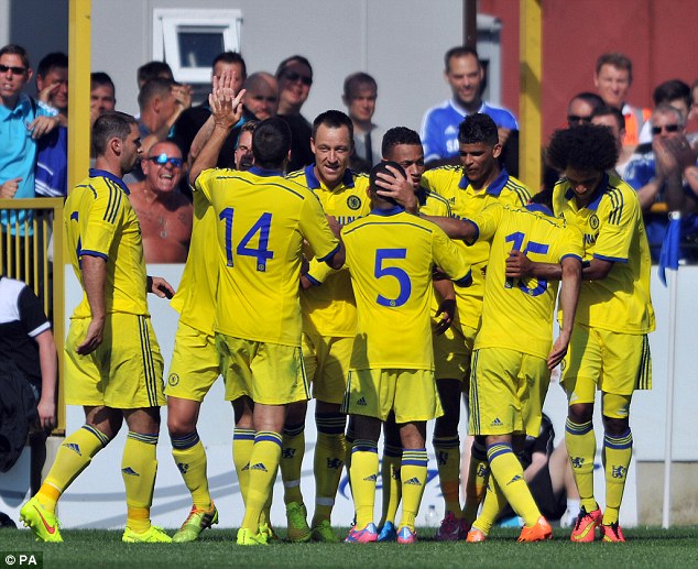 چلسی|چلسی 3-2 اِی‌اف‌سی ویمبلدون / دیدار دوستانه