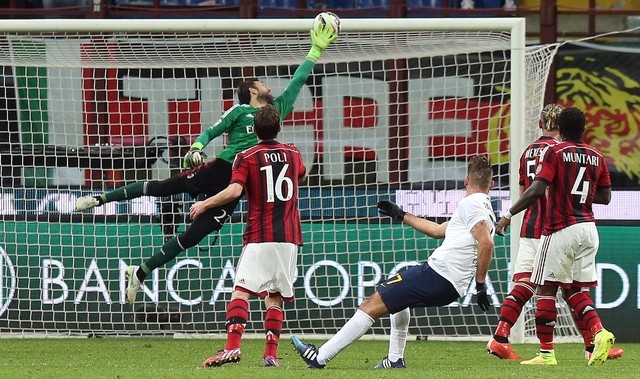 دیگو لوپز|میلان 2 - 2 هلاس ورونا / سری آ