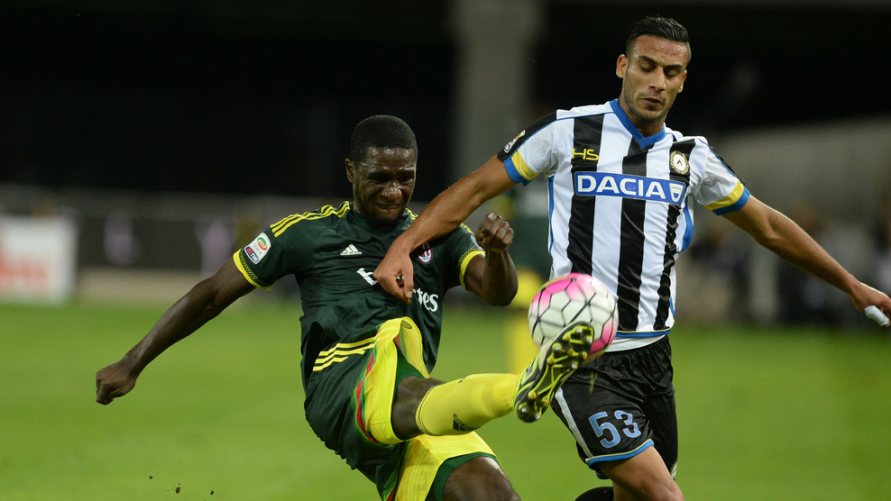 کریستین زاپاتا|اودینزه 2 - 3 میلان / سری آ