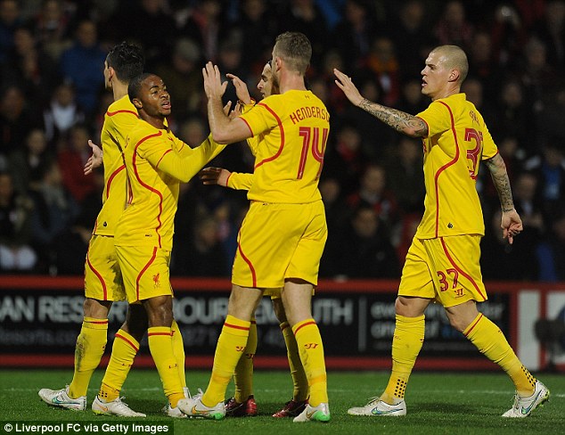 رحيم استرلینگ|ای اف سی بورنموث 1 - 3 لیورپول / جام اتحادیه