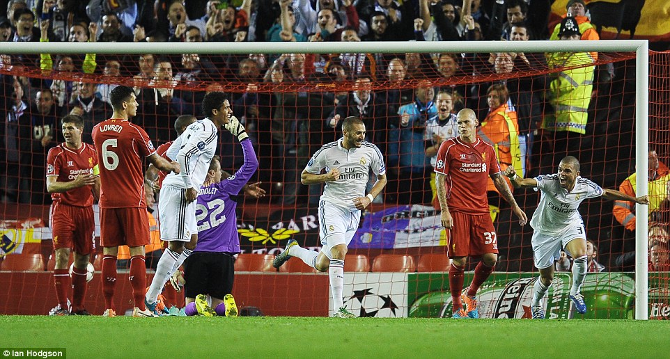 کریم بنزما|لیورپول 0 - 3 رئال مادرید / لیگ قهرمانان