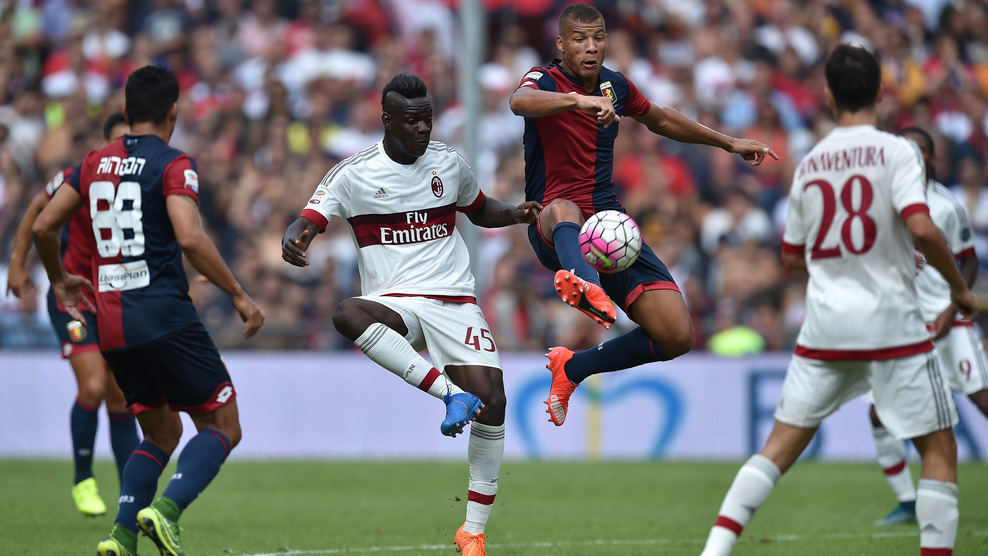 ماریو بالوتلی|جنوا 1 - 0 میلان / سری آ