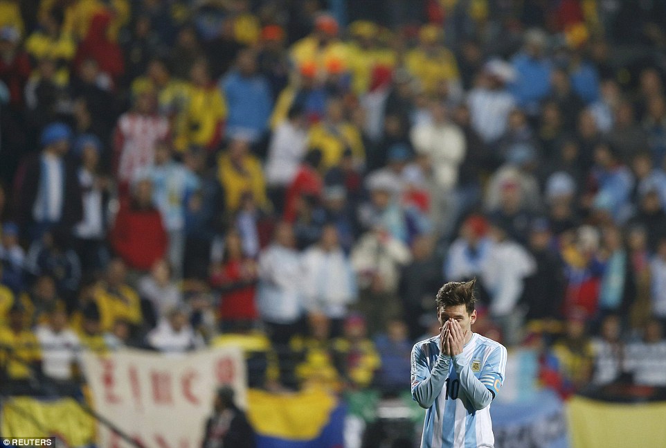 لیونل مسی|آرژانتین 0 (5) - (4) 0 کلمبیا / کوپا آمریکا