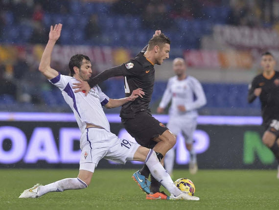 فرانچسکو توتی|رم 0 - 2 فیورنتینا / جام حذفی