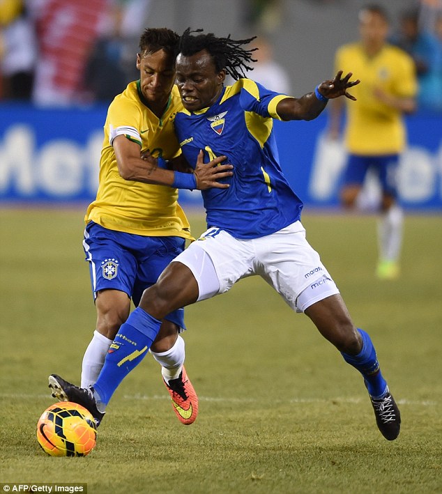 نیمار|برزیل 1-0 اکوادور / دیدار دوستانه