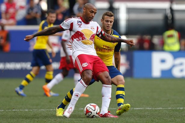 تیری هانری|آرسنال 0-1 نیویورک ردبول/ دیدار دوستانه