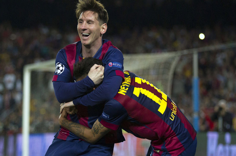 مسی - نیمار|بارسلونا 3 - 0 بایرن مونیخ / لیگ قهرمانان