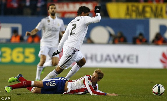 رافائل واران - تورس|اتلتیکو مادرید 2 - 0 رئال مادرید / جام حذفی اسپانیا