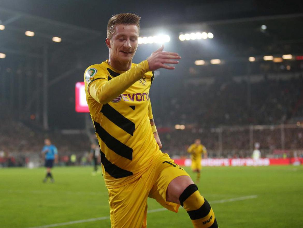 ماركو رویس|سن پائولی 0 - 3 بوروسيا دورتموند / جام حذفي