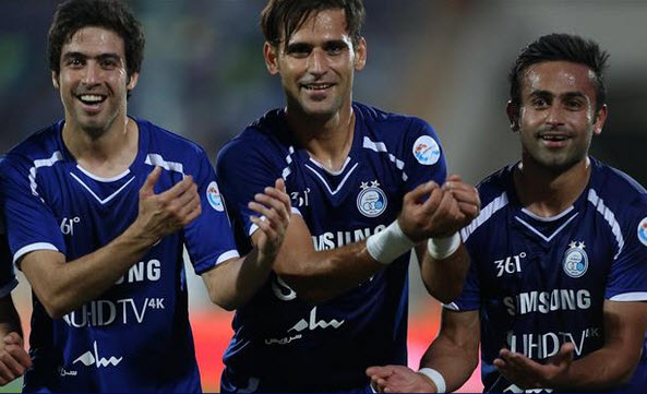 امید ابراهیمی - خسرو حیدری|استقلال تهران 2 - 0 ملوان انزلی / لیگ برتر ایران (خلیج فارس)