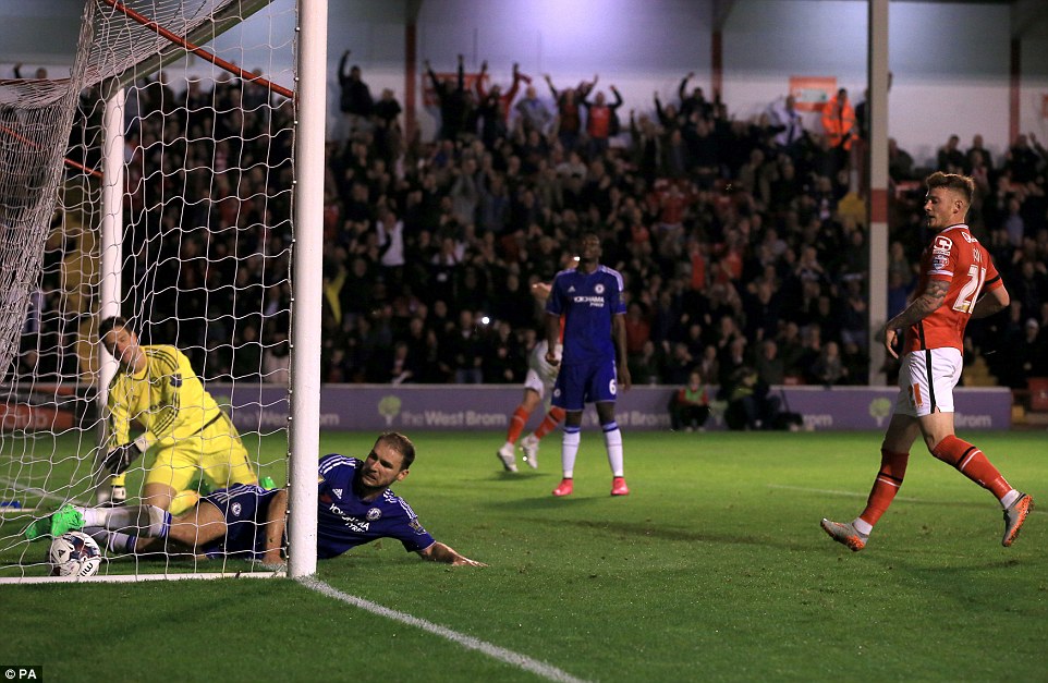 برانیسلاو ایوانوویچ|والسال 1 - 4 چلسی / جام اتحادیه