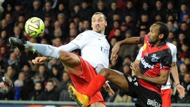 زلاتان ایبراهیموویچ|گوینگام 1 - 0 پاریس سن ژرمن/ لوشامپیونه