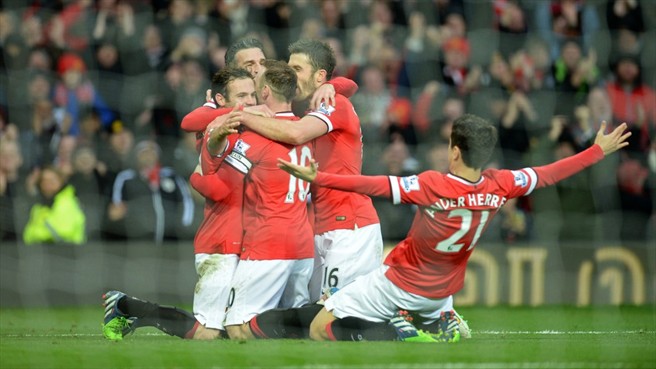 شادی شیاطین سرخ|منچستر یونایتد 3 - 0 لیورپول / لیگ جزیره