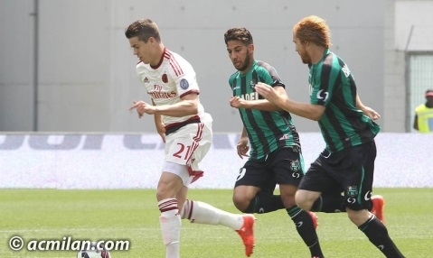 مارکو فن خینکِل|ساسوئولو 3 - 2 میلان / سری آ