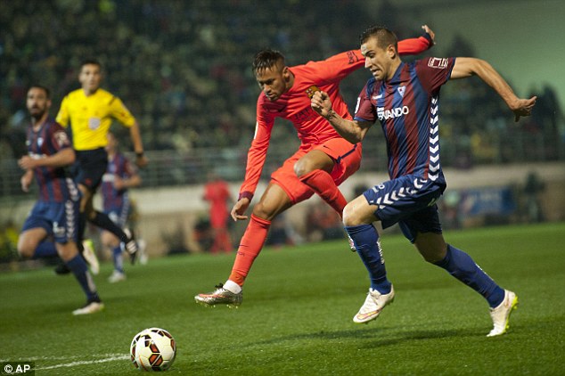 نیمار|اِیبار 0 - 2 بارسلونا / لالیگا