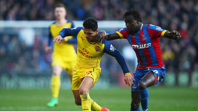 الکسیس سانچز|کریستال پالاس 1 - 2 آرسنال / لیگ جزیره