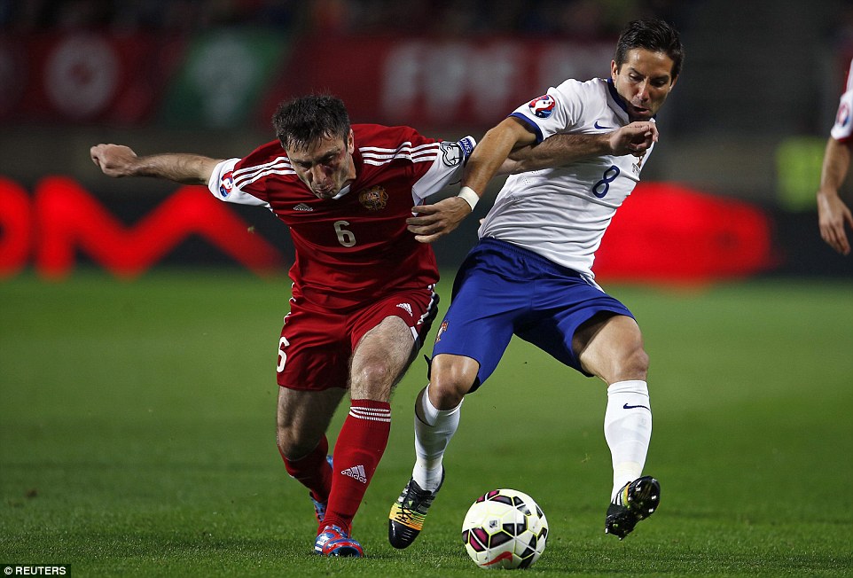 ژوآئو مونتینیو|پرتغال 1 - 0 ارمنستان / مقدماتی جام ملت های اروپا